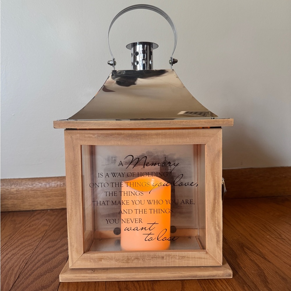 Wooden Memory Lantern